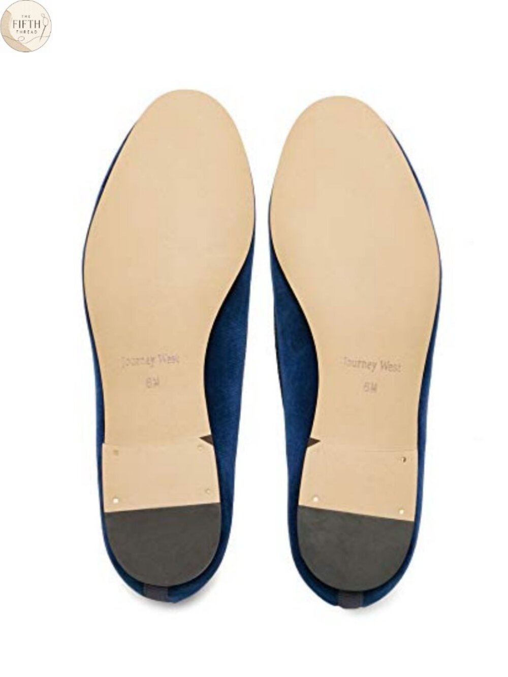 Velvet Loafer Flat with Embroidery Slip-On Smoking Slippers - Picture 4 of 6